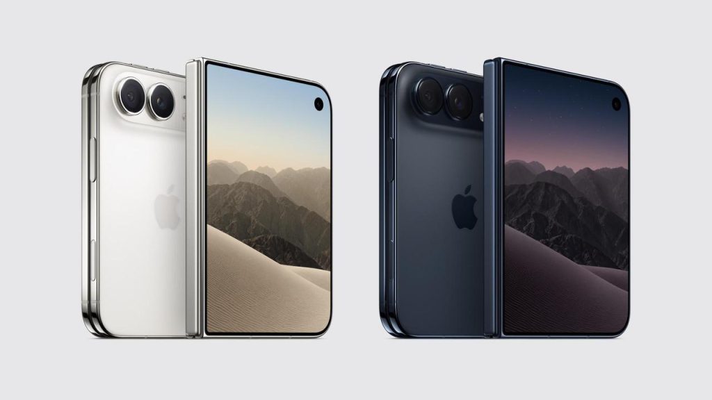 Apple introduced the iPhone Duo — the company's first foldable smartphone