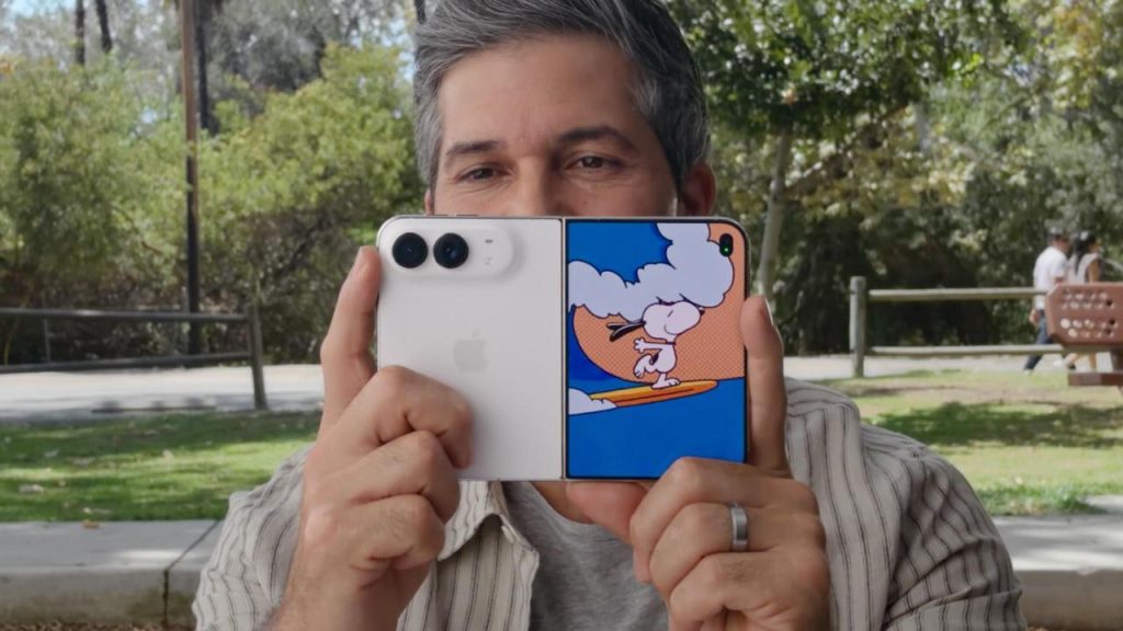 Apple introduced the iPhone Duo — the company's first foldable smartphone